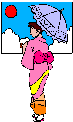イラスト着物姿